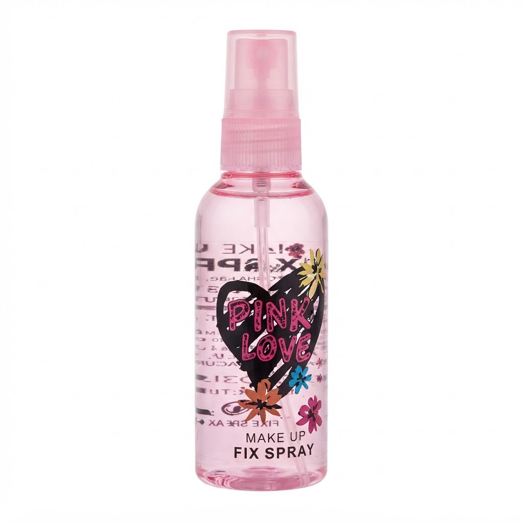اسپری فیکس کیس بیوتی KISS BEAUTY مدل پینک لاو PINK LOVE